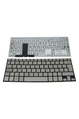 Asus ile Uyumlu Zenbook UX32LN-R3120H, UX32LN-R4060H, UX32VD-R3001V Notebook Klavye Gümüş Gri TR