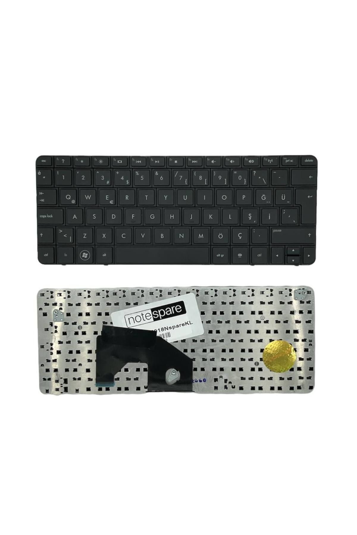 Hp ile Uyumlu Mini  210-1002SA, 210-1006TU, 210-1014sg, 210-1015sg Notebook Klavye Siyah TR