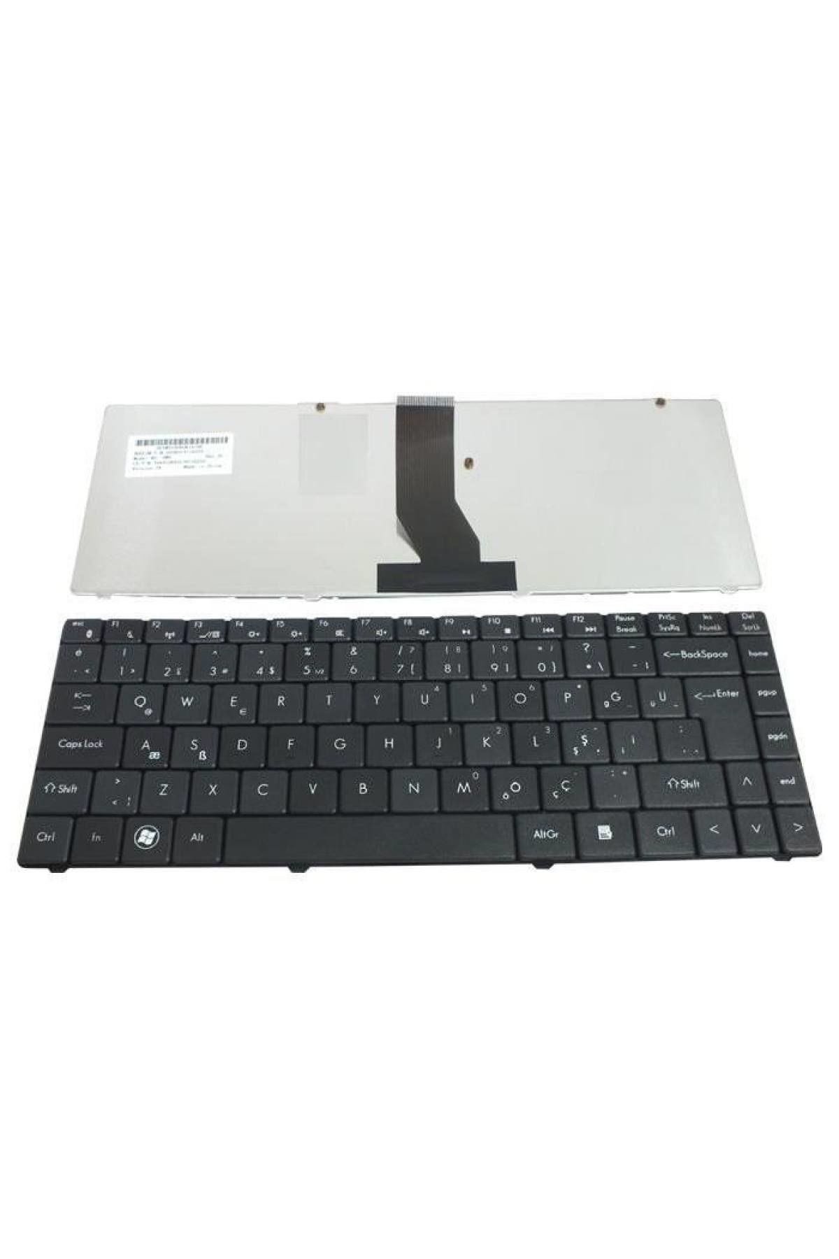 Casper ile Uyumlu Nirvana SWH, SWH-D, SWH-D-ST Notebook Klavye Siyah TR