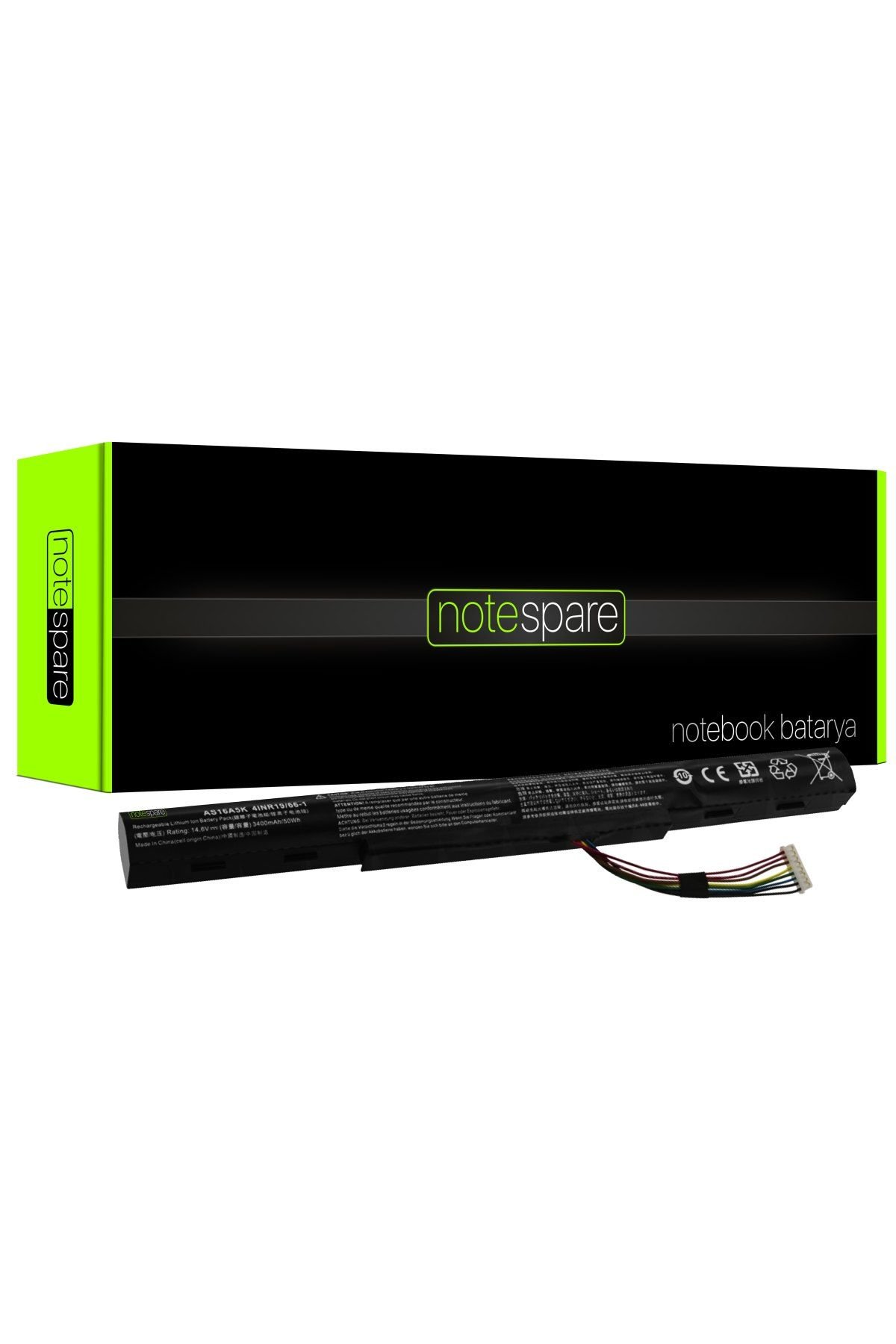Acer ile Uyumlu TravelMate P259, P259-G2, P259-G2-MG, P259-MG Notebook Batarya Pil