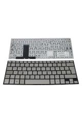 Asus ile Uyumlu Zenbook UX32VD-R3014H, UX32VD-R4002V Notebook Klavye Gümüş Gri TR