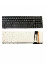 Asus ile Uyumlu N550JX-CN064H, N56DP-S4024V, N56DP-S4032H Notebook Klavye Işıklı Siyah TR