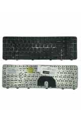 Hp ile Uyumlu Pavilion dv6-6150et, dv6-6b00st, dv6-6b01et, dv6-6b01st Notebook Klavye Siyah TR