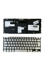 Dell ile Uyumlu XPS L511z Notebook Klavye Işıklı Gümüş Gri TR