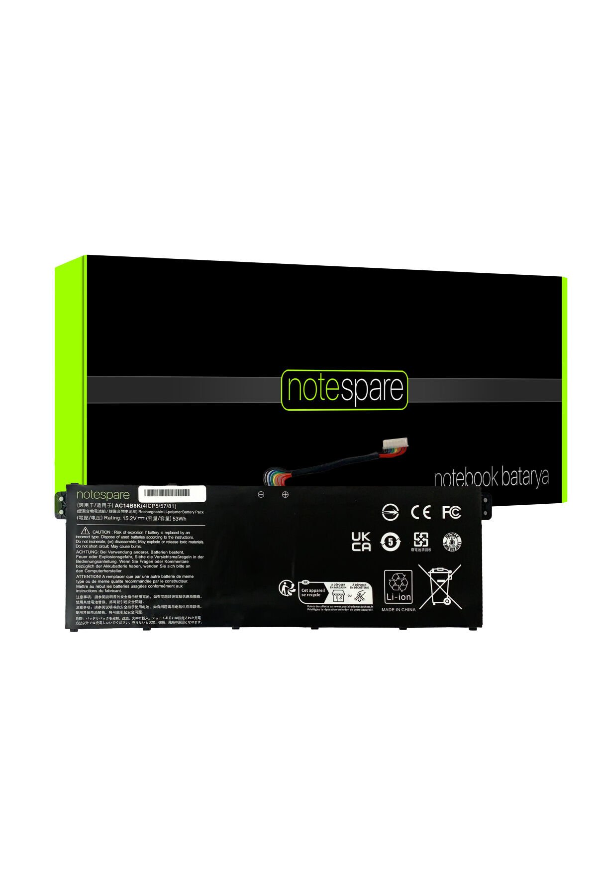 Acer ile Uyumlu Swift 3 SP314-21N Notebook Batarya Pil