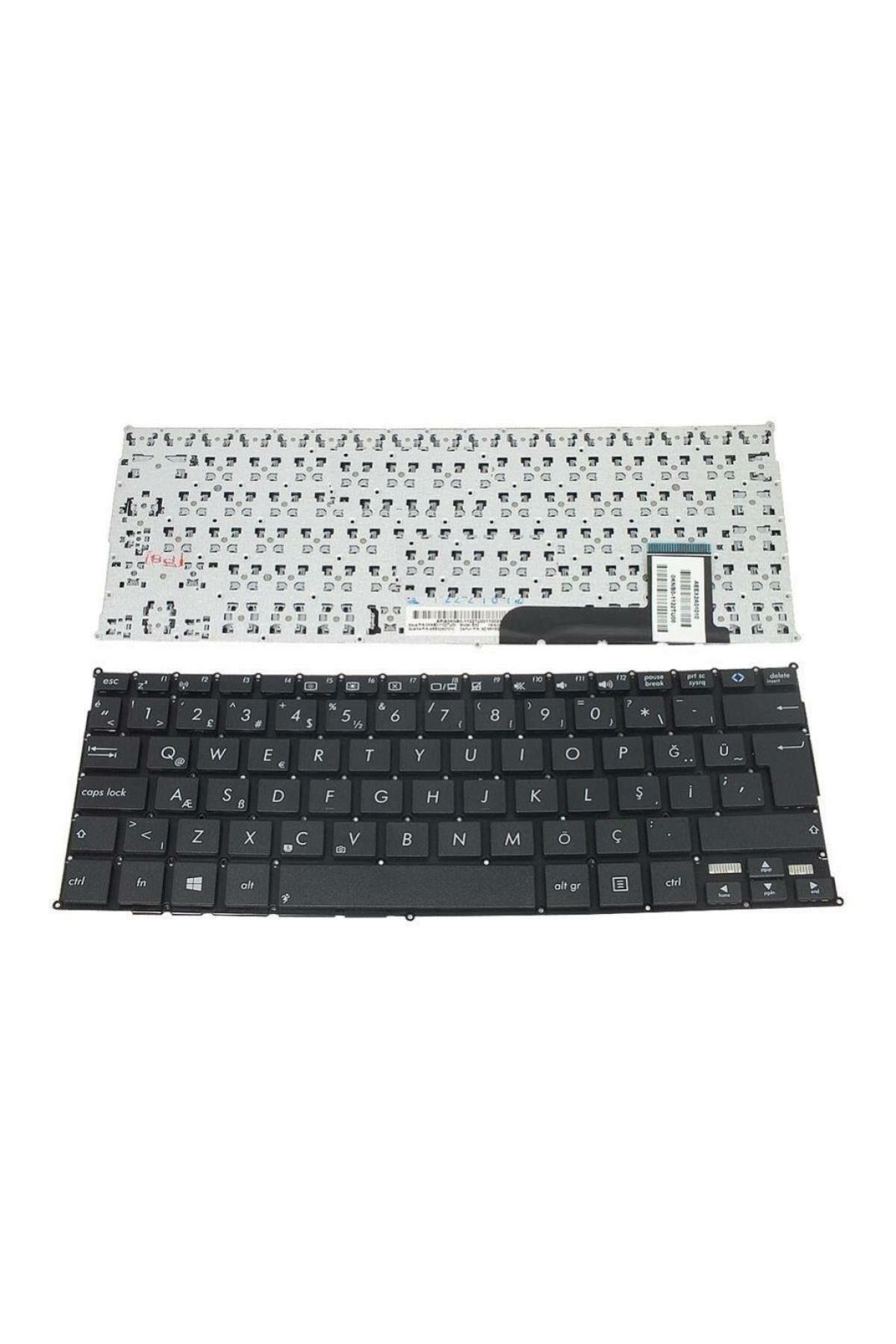 Asus ile Uyumlu 0KNB0-1122TU00, 0KNB0-1122US00 Notebook Klavye Siyah TR