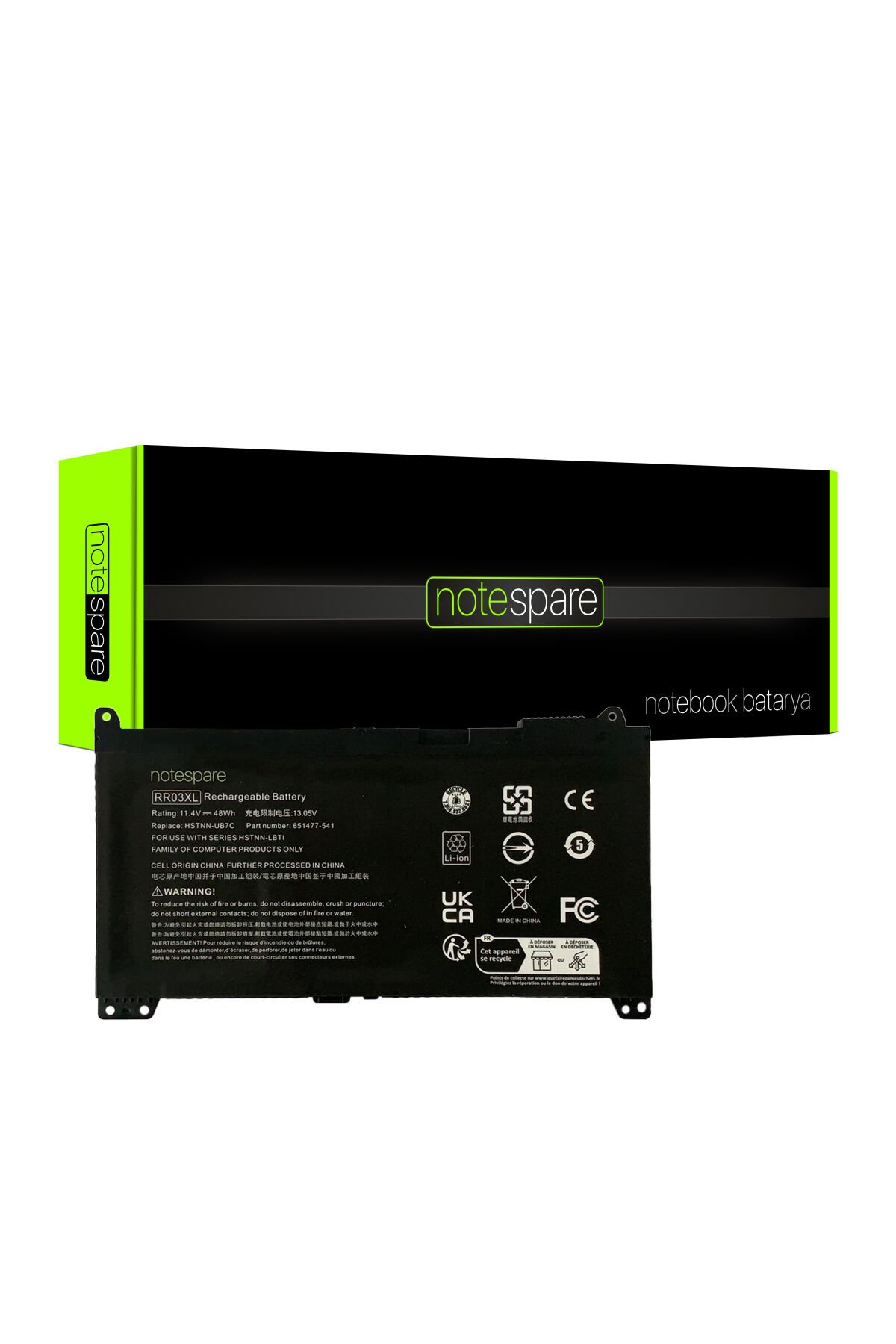 Hp ile Uyumlu Probook Hstnn-I74C, Hstnn-Lb71, Hstnn-Pb6W, Hstnn-Q01C Notebook Batarya Pil