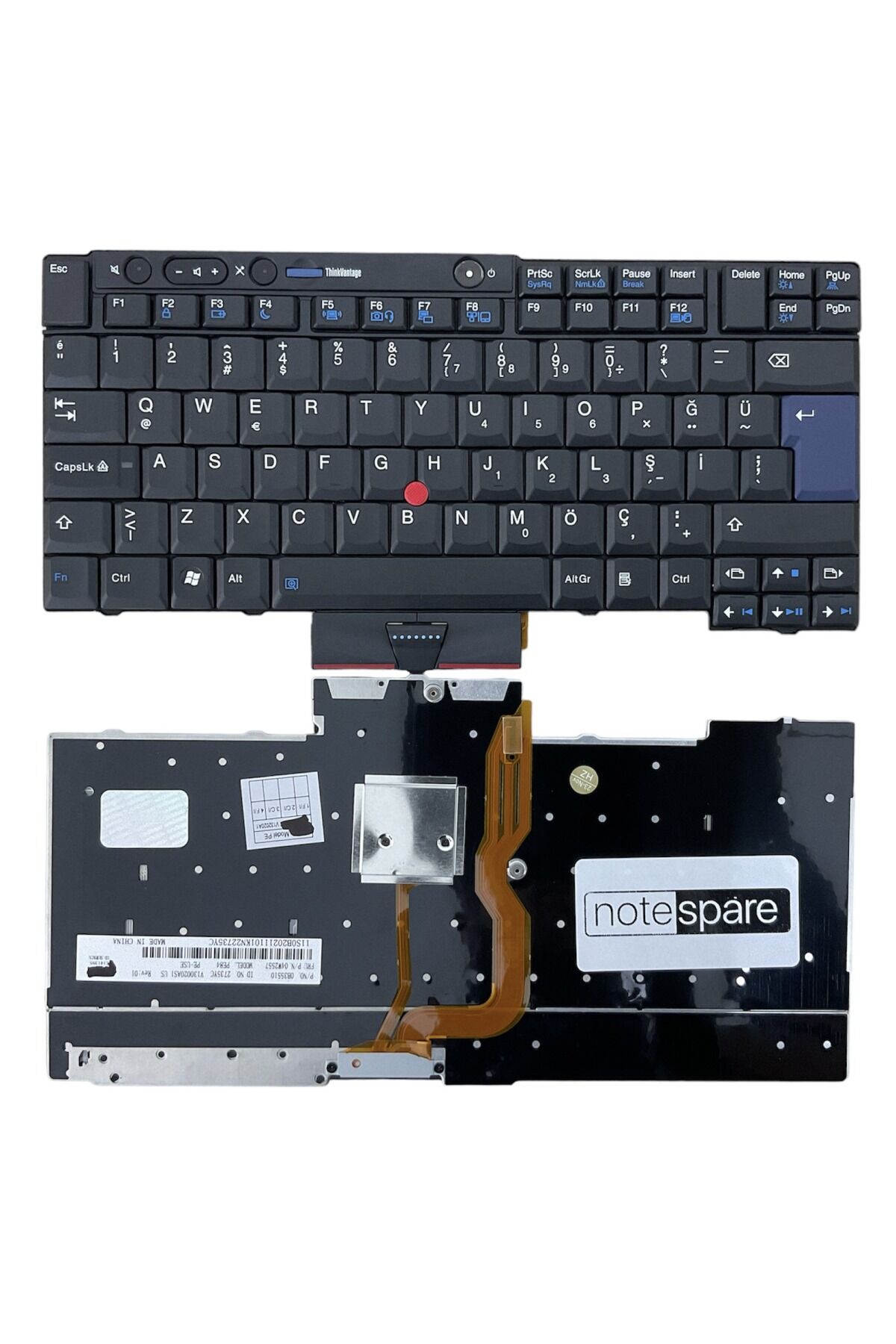 Lenovo ile Uyumlu Thinkpad T420 Type 4179, T420 Type 4180 Notebook Klavye Siyah TR