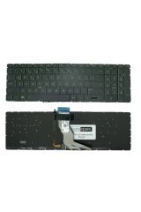 Hp ile Uyumlu 15-BS012NT, 15-BS013NT, 15-BS014NT, 15-BS015NT Işıklı Klavye YEŞİL TR