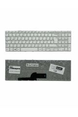 Samsung ile Uyumlu NP270E5U-K01TR, NP270E5U-K03TR, NP270E5U-X01TR Notebook Klavye Beyaz TR