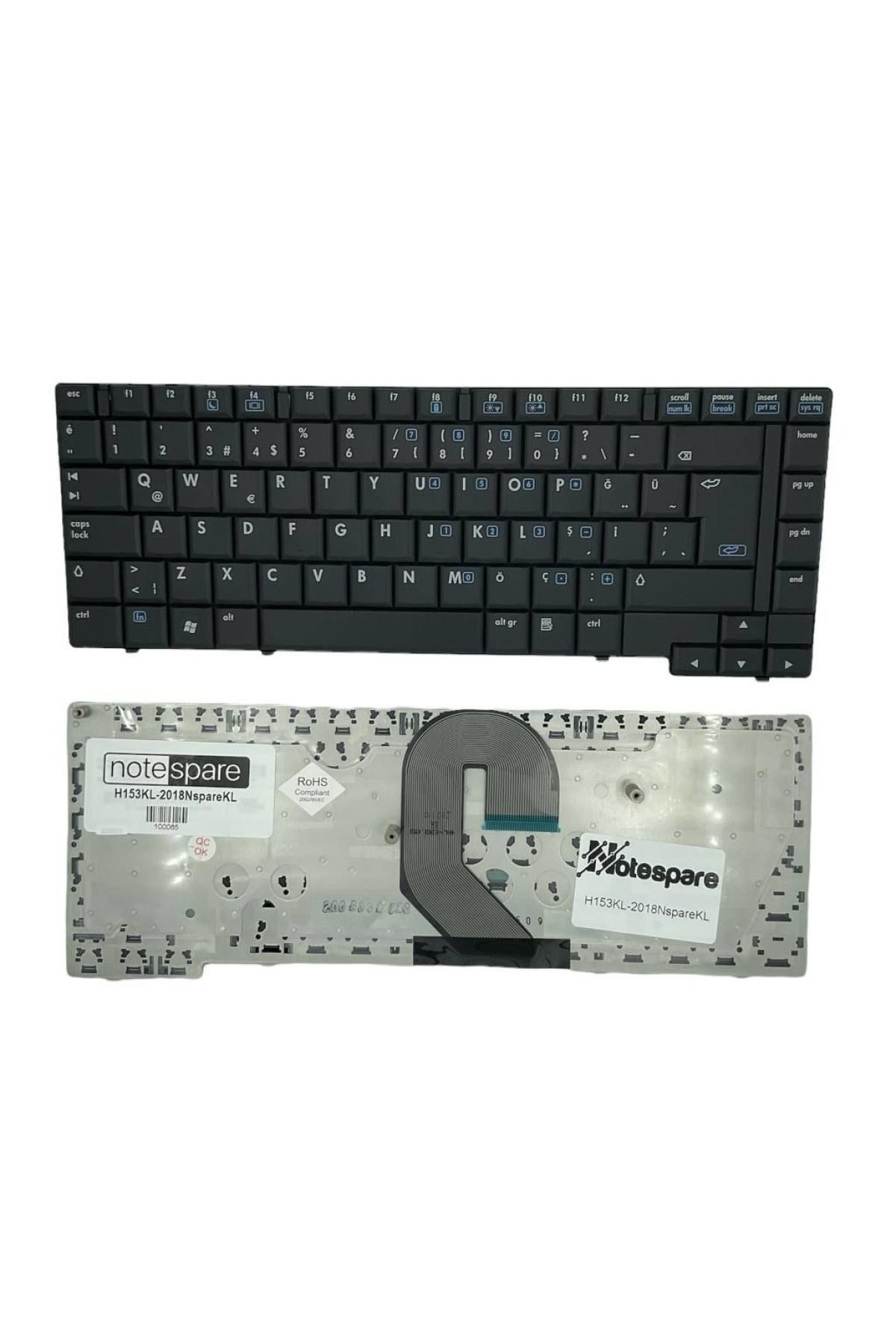 Hp ile Uyumlu 443922-141, 445588-141, 9J.N8282.A0T Notebook Klavye Siyah TR