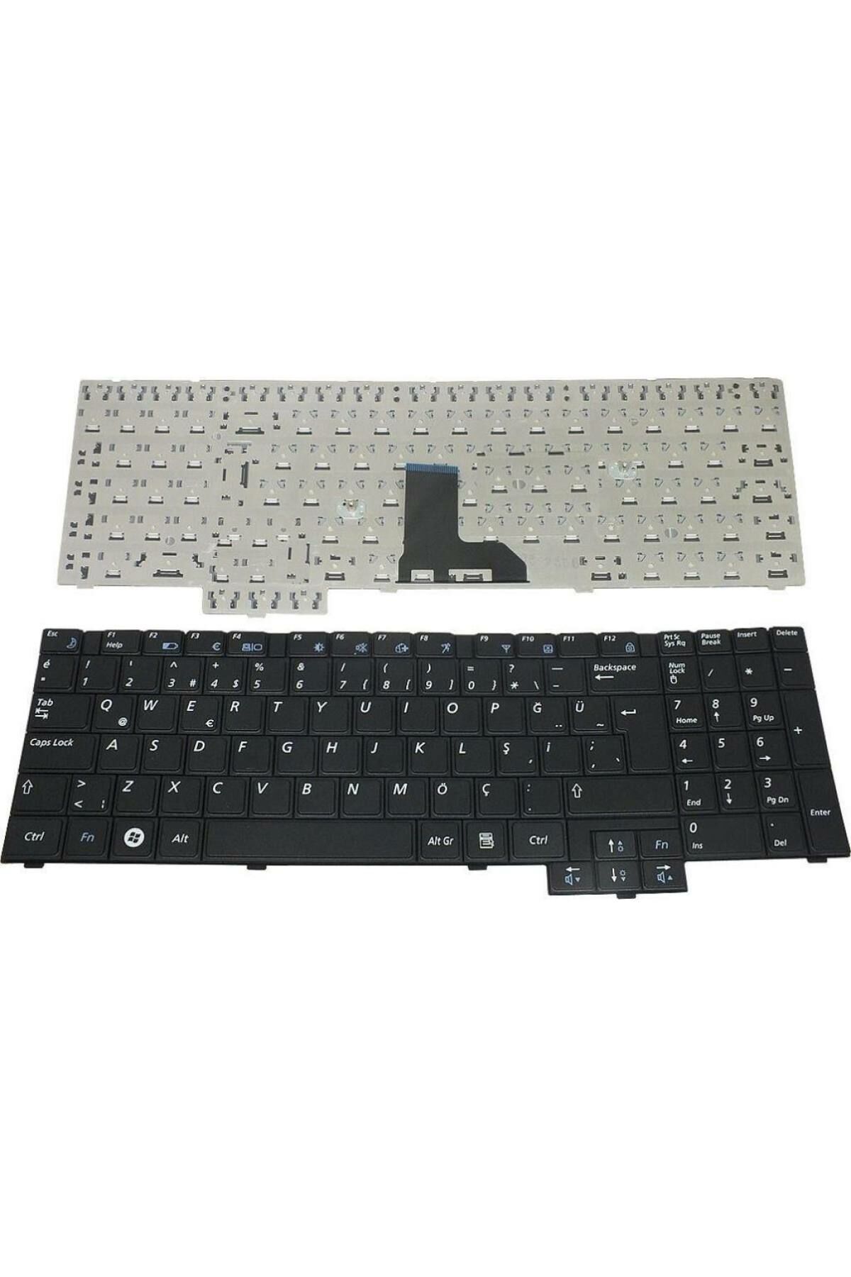 Samsung ile Uyumlu NP-R540-JS04TR, NP-R540-JS05TR, NP-R540-JS06TR Notebook Klavye Siyah TR
