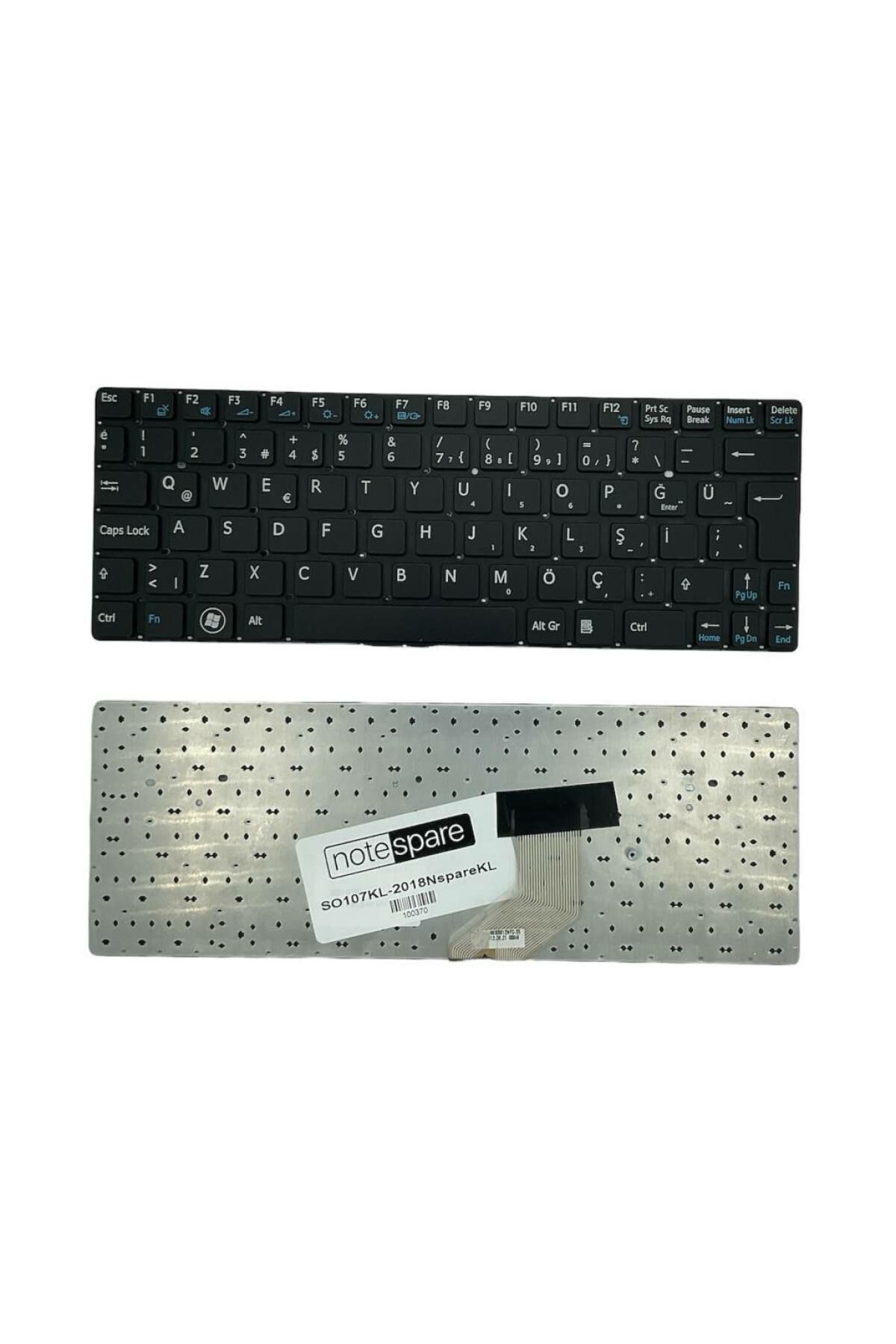 Sony ile Uyumlu Vaio 1-490-363-11, HMB8812NF129 2A Notebook Klavye Siyah TR