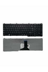 Toshiba ile Uyumlu 9Z.N4WGQ.001, 9Z.N4WGQ.006, 9Z.N4WGQ.00A Notebook Klavye Siyah TR