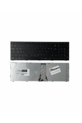 Lenovo ile Uyumlu IdeaPad 500-15ISK 80NT00PVTX, 500-15ISK 80NT00PWTX Notebook Klavye Siyah TR