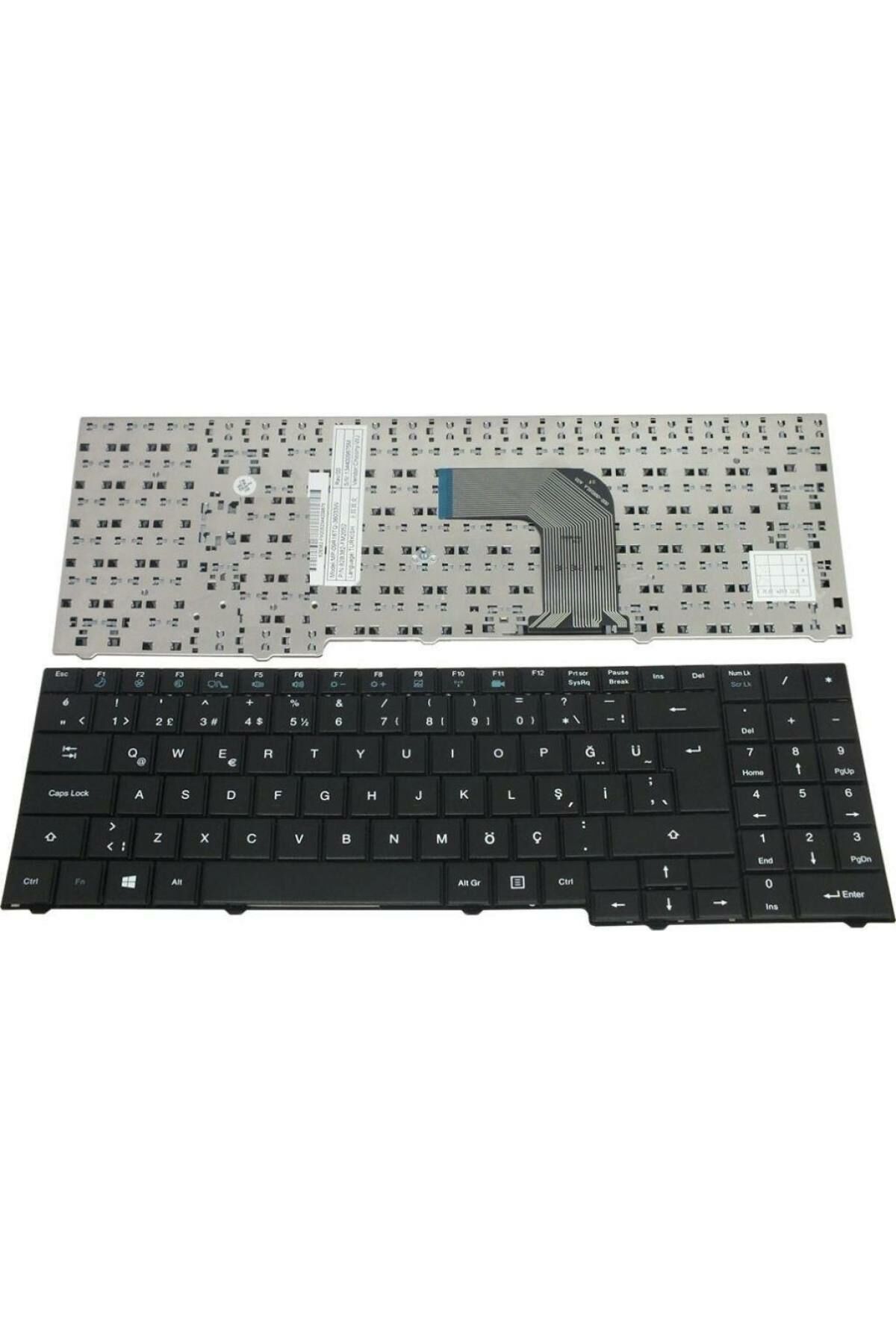 Casper ile Uyumlu Nirvana CN.VMF2670M, CN-TKI-2450B Notebook Klavye Siyah TR