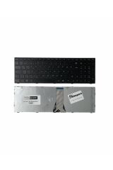 Lenovo ile Uyumlu IdeaPad 500-15ISK 80NT00V2TX, 500-15ISK Type 80NT Notebook Klavye Siyah TR
