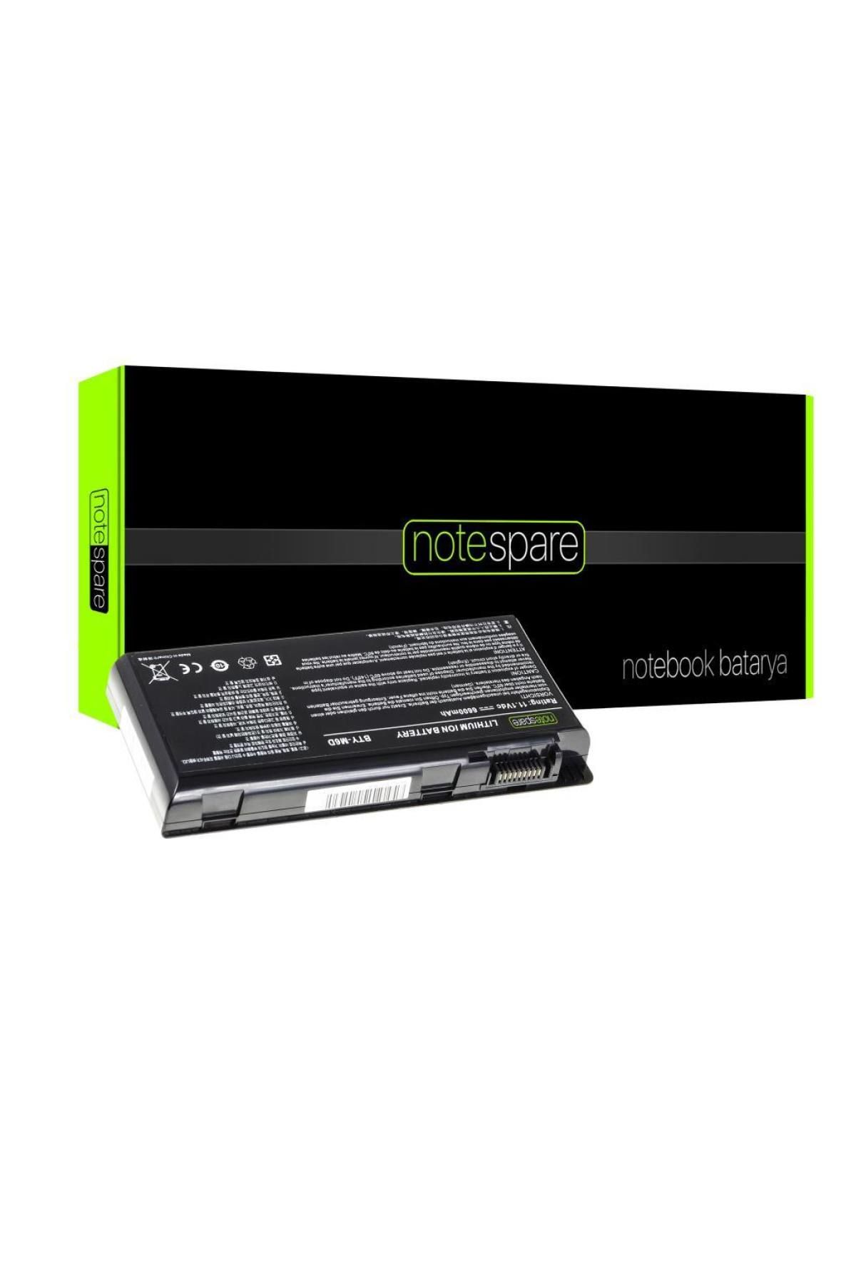 MSI ile Uyumlu GT70 2PC Dominator, GT70 2PC-2224TR Dominator Notebook Batarya Pil