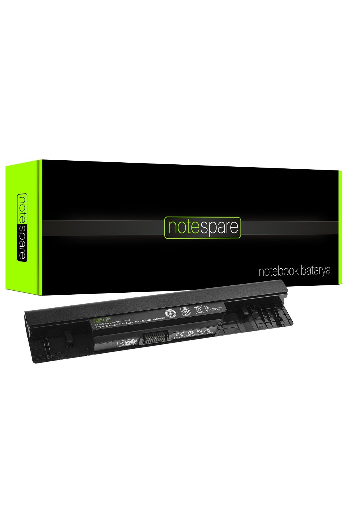 Dell ile Uyumlu Inspiron 1564-33F32B, 1564-9267, 1564-9298, 1564-BI33P45 Notebook Batarya Pil