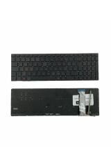 Asus ile Uyumlu VivoBook N552VW-FY147T, N552VW-FY171T Notebook Klavye Işıklı Siyah TR