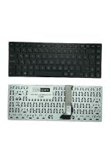 Asus ile Uyumlu Vivobook E402SA-WX166T, E402SA-WX167D, E402SA-WX167T Notebook Klavye Siyah TR