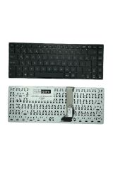 Asus ile Uyumlu VivoBook E402WA, E402YA, F402MA, F402SA, L402MA Notebook Klavye Siyah TR