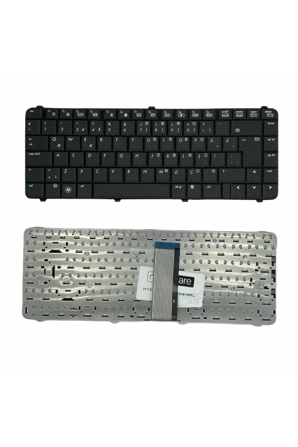 Hp ile Uyumlu NSK-H4E01, NSK-H5R01, NSK-H5R0E, NSK-H5R0G Notebook Klavye Siyah TR