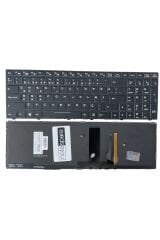 Monster ile Uyumlu Abra A7 V7.2, A7 V7.2.1 Notebook Klavye RGB Işıklı Versiyon Siyah TR