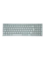 Asus ile Uyumlu VivoBook 15 X540UA-DM1530A2, 15 X540UA-DM311 Notebook Klavye Beyaz TR