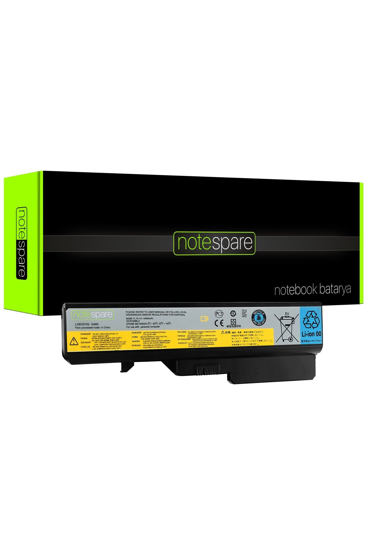 Lenovo ile Uyumlu IdeaPad G565 59-306061, G570 59-070895, G570 59-301351 Notebook Batarya Pil