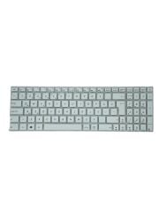 Asus ile Uyumlu VivoBook 15 X540UA-GQ1394T, 15 X540UA-GQ3335T Notebook Klavye Beyaz TR