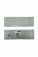 Toshiba ile Uyumlu Satellite L50-C-234, L50-C-235, L50D-B-10K, L50D-B-10R Notebook Klavye Beyaz TR