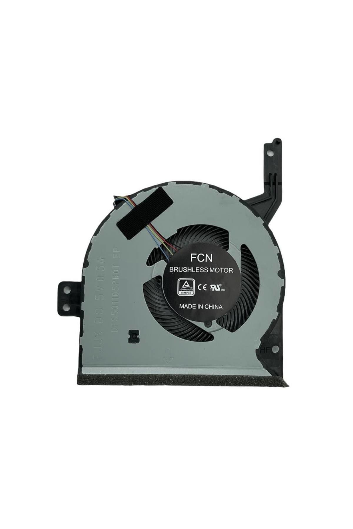 Asus ile Uyumlu DFS501105PR0T FJJF Notebook CPU Fan, İşlemci Fanı