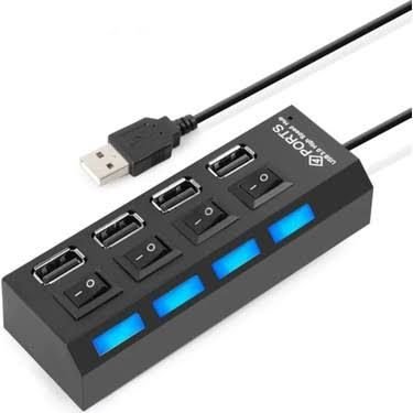 4 PORT USB 2.0 HUB ÇOĞALTICI ÇOKLAYICI SWITCH 4863p ANAHTARLI