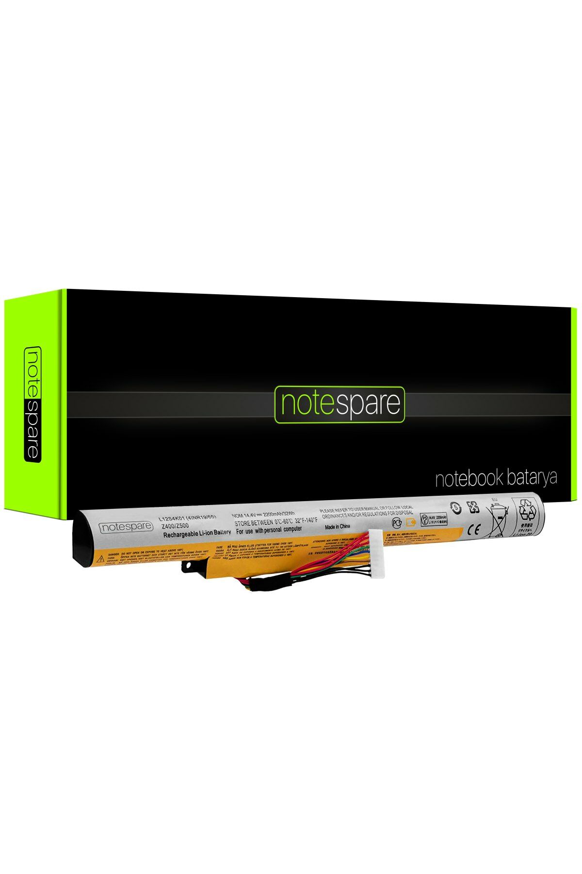 Lenovo ile Uyumlu IdeaPad Z510 59-391771, Z510 59-391775, Z510 59-391783 Notebook Batarya Pil