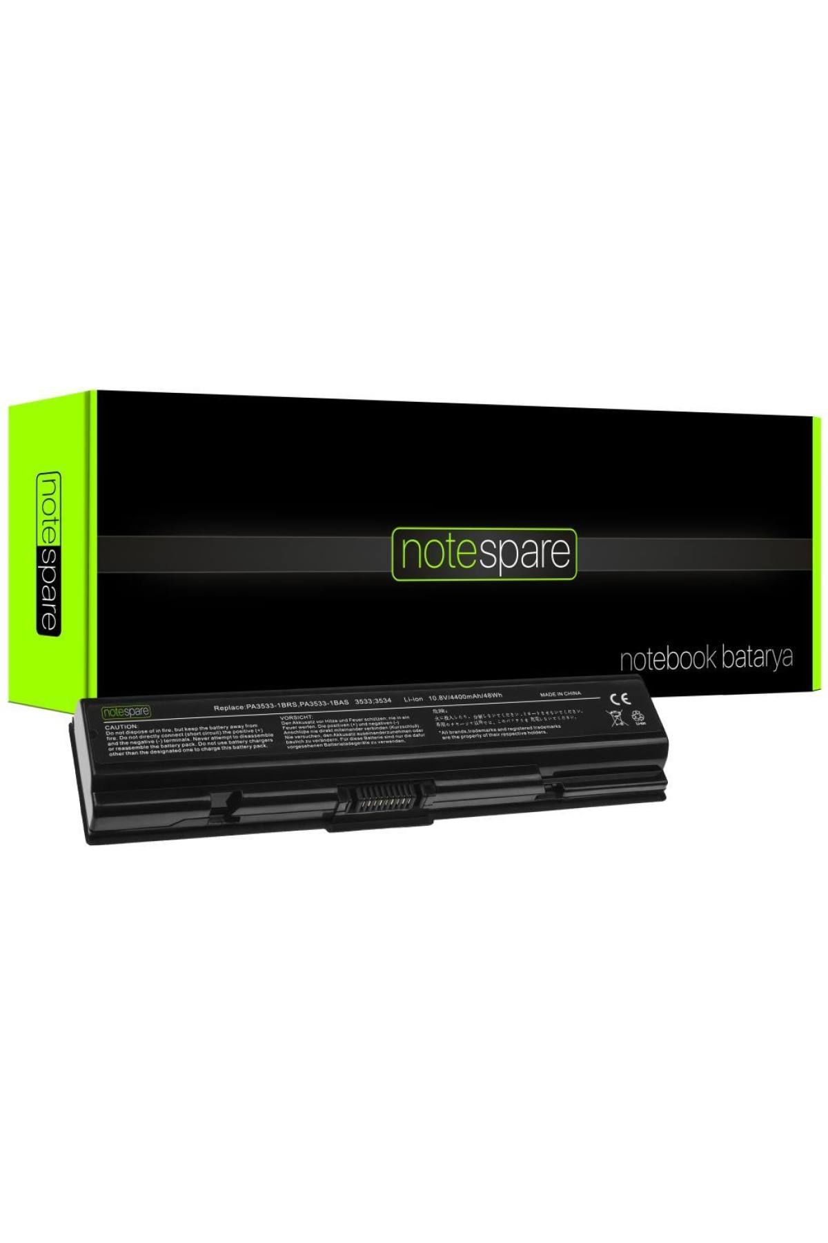 Toshiba ile Uyumlu Satellite L500-1R3, L500-1R5, L500-1RK, L500-1TE Notebook Batarya Pil