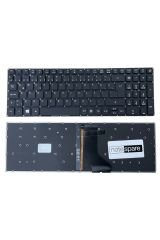Acer ile Uyumlu Aspire E5-575T, E5-575TG, E5-576, E5-576g Notebook Işıklı Klavye Siyah TR