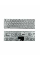 Casper ile Uyumlu Nirvana C15, C15B, C15M, C17 Notebook Klavye Gümüş Gri TR