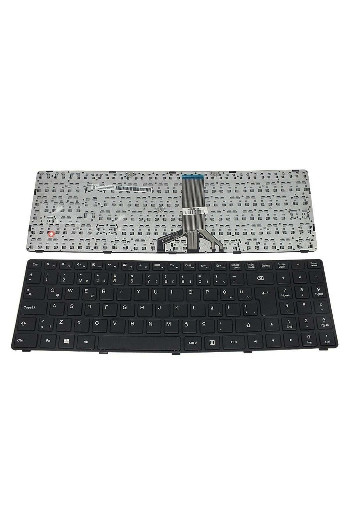 Lenovo ile Uyumlu 5N20K25430, 6385H-TR Notebook Klavye Siyah TR
