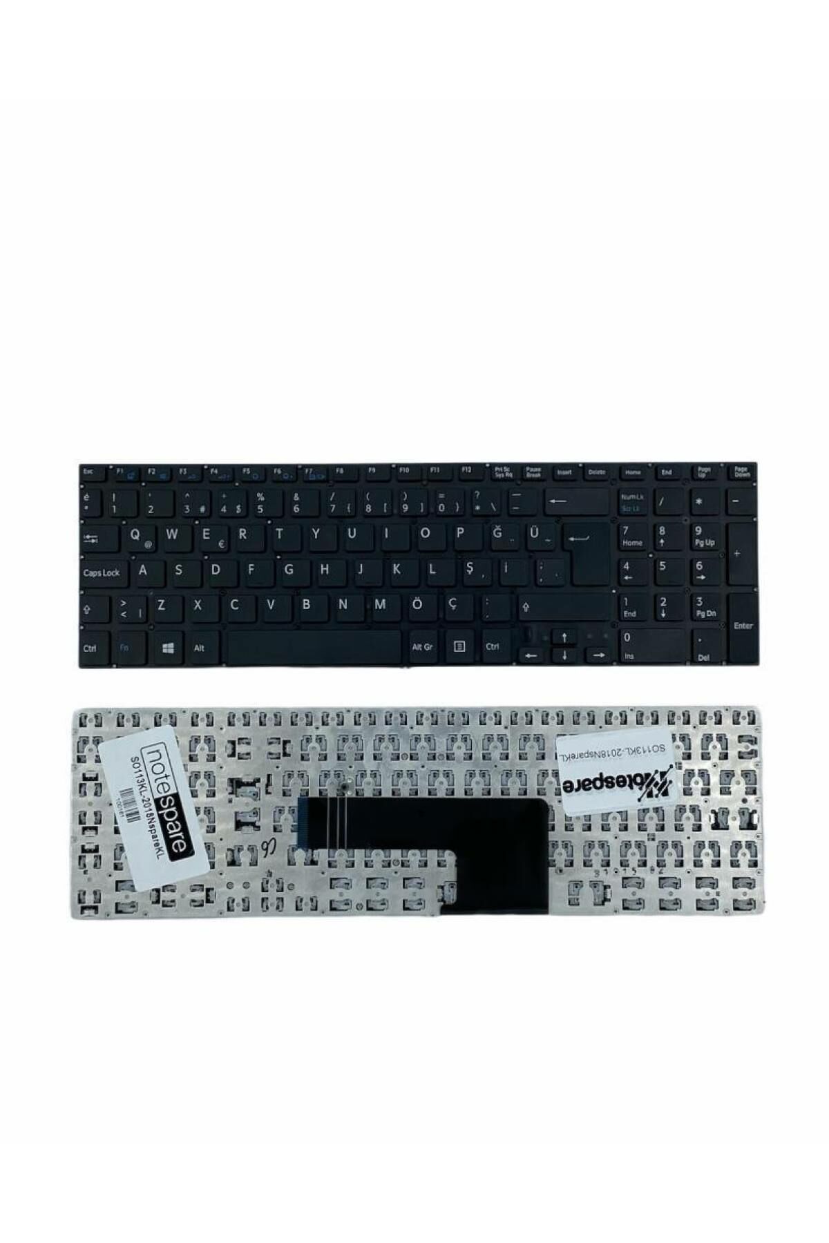 Sony ile Uyumlu Vaio Fit SVF1521P1E, SVF1521P1R, SVF1521P2E, SVF1521P4E Notebook Klavye Siyah TR