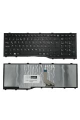 Fujitsu Siemens ile Uyumlu AH532-GL300, AH532-GL302, AH532-GL303 Notebook Klavye Siyah TR
