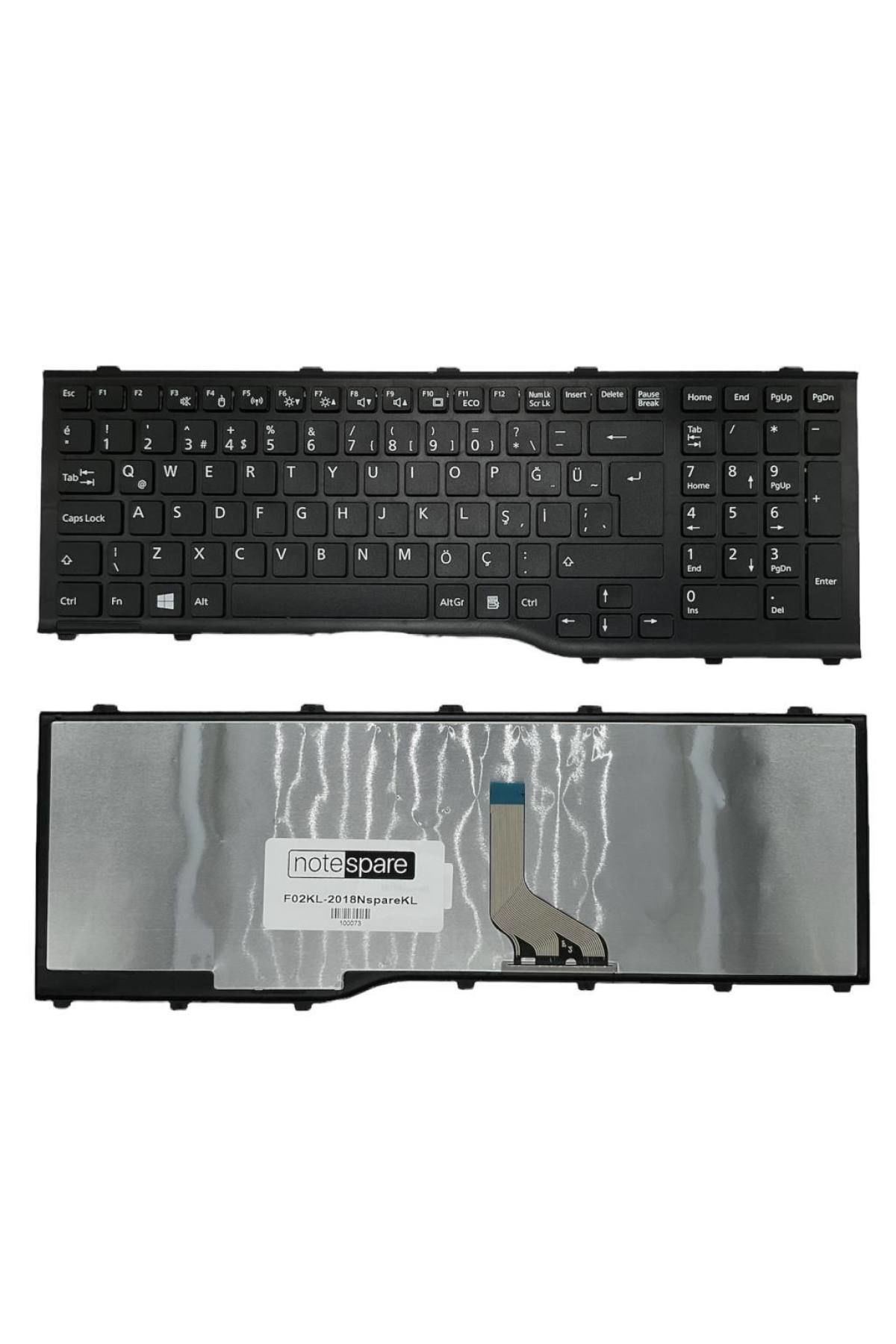 Fujitsu Siemens ile Uyumlu N532/G21 Notebook Klavye Siyah TR