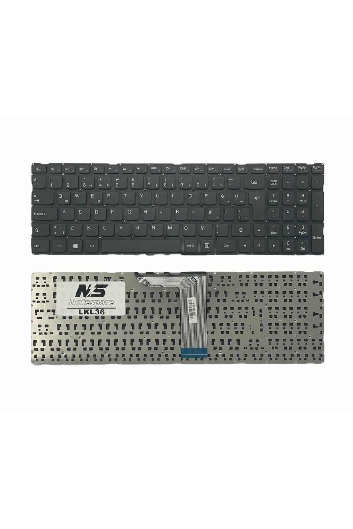 Lenovo ile Uyumlu LCM15H68TQ-6861, LCM15H86TQ-6861 Notebook Klavye Siyah TR