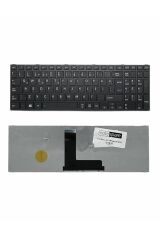 Toshiba ile Uyumlu Satellite C50D-B-10D, C50D-B-10F, C50D-B-124 Notebook Klavye Siyah TR