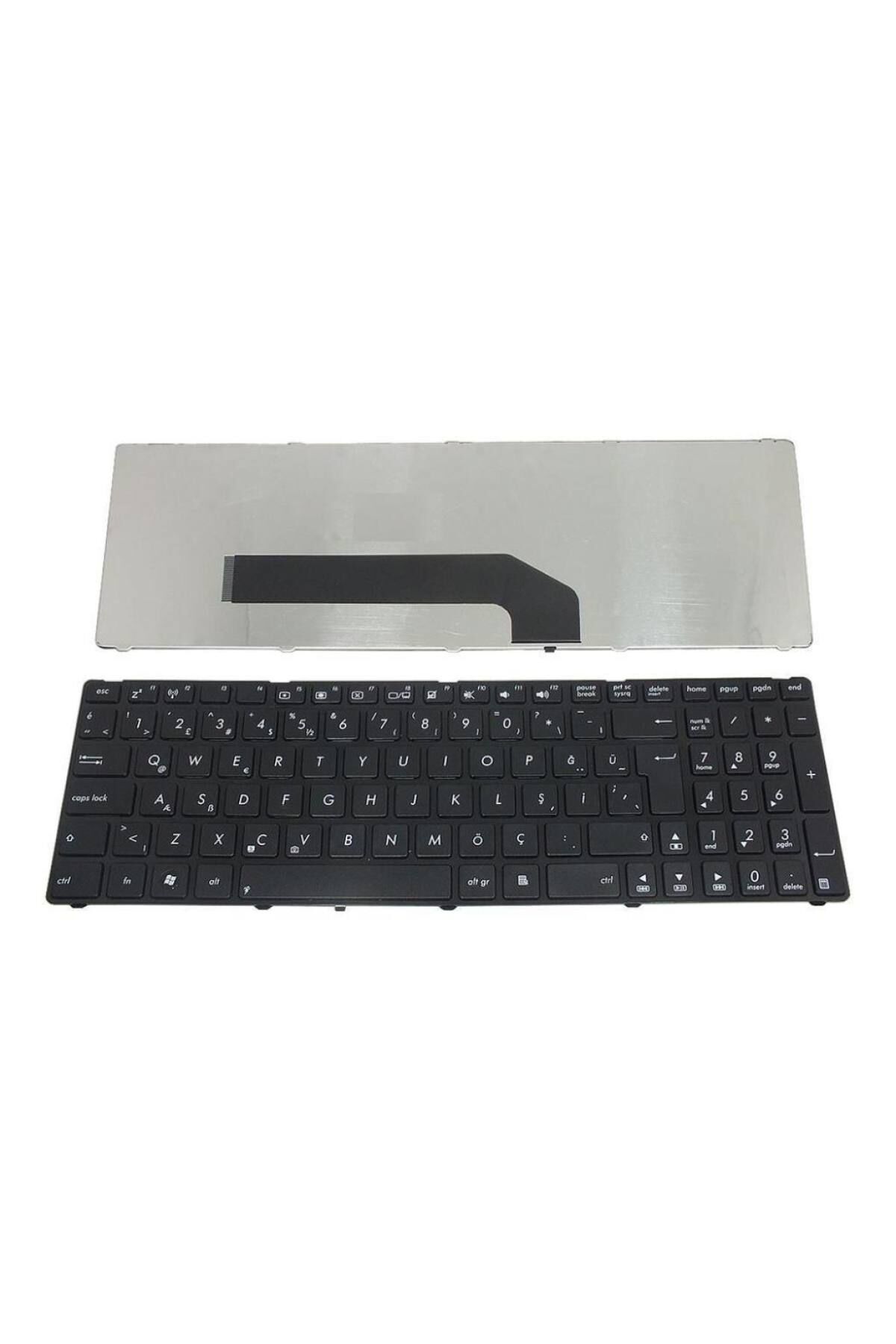Asus ile Uyumlu 0KN0-EL1US02, 0KN0-EL1US12, 0KN0-G31TU11, 0KN0-G31US11 Notebook Klavye Siyah TR