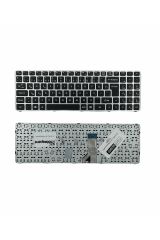 Casper ile Uyumlu MP12K73US920, MP-12K73US920, MP-12K76TQ-9202 Notebook Klavye Gümüş Gri TR