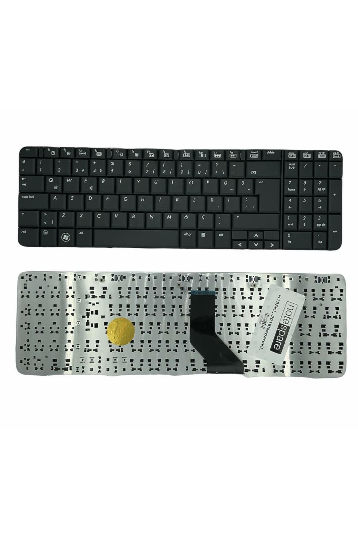 Hp ile Uyumlu MP-08A93US-442, MP-08A96US-442 Notebook Klavye Siyah TR