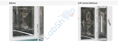 JSR JSOF-600W ENDÜSTRİYEL KURUTMA ETÜVÜ ÇİFT ODALI 612 L x 2 Oda