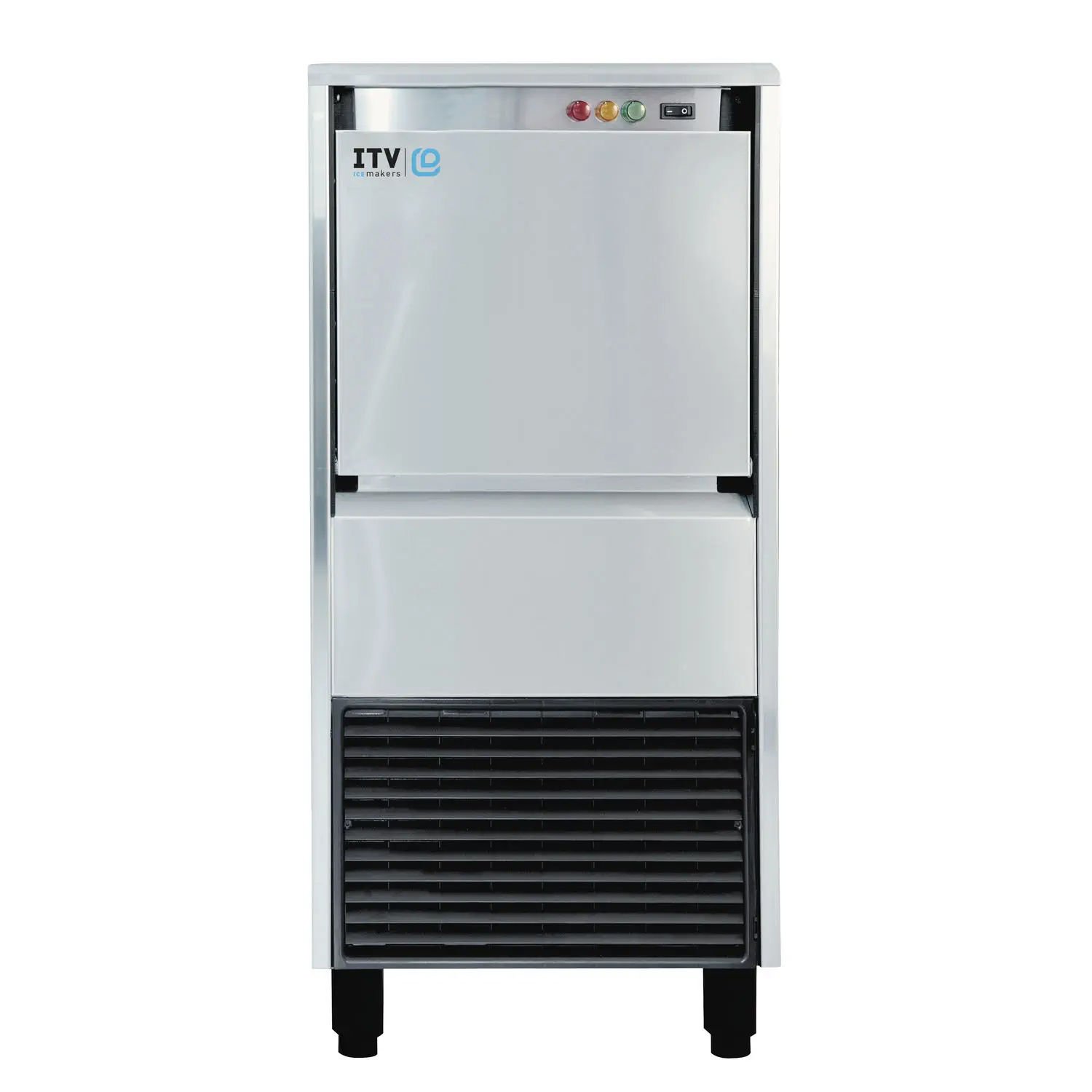 ITV IQ - 85C Kırık Buz Makinesi | 90 Kg/Gün-Üretim Kapasitesi Kapasiteli , 20 Kg Depolama Hacmi