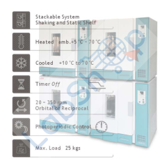 JSR JSSI-200CL MASAÜSTÜ ÇALKALAMALI İNKÜBATÖR 198 L